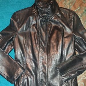 Calvin Klein leather jacket